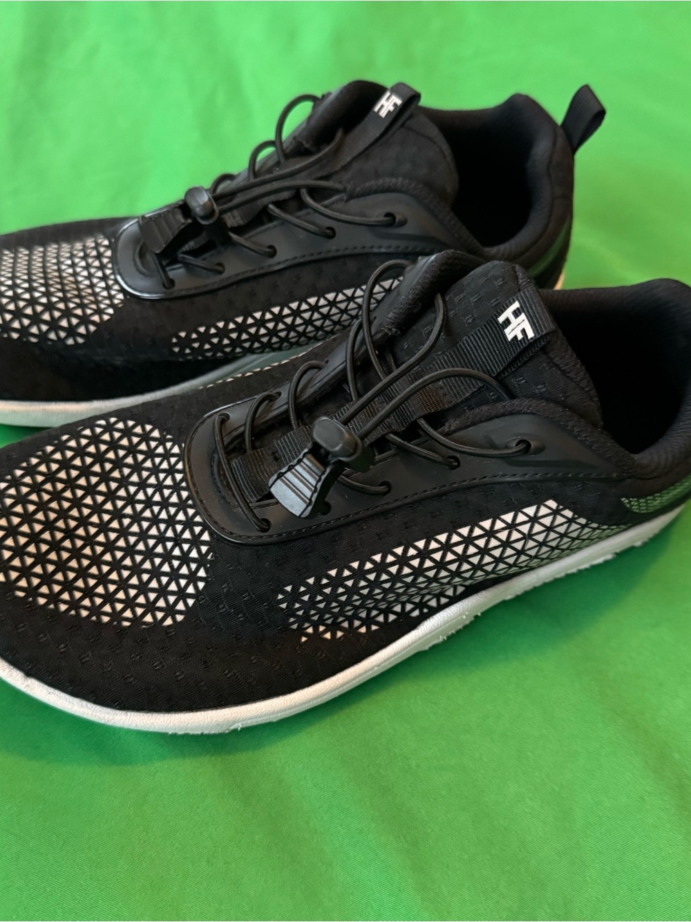 Women's Hike running shoes 7.5 elastic laces Cloud Series Barefoot reflective m